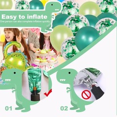 Dinosaur Birthday Decorations Cute Dinosaur Balloon Dino Party Supplies Happy…