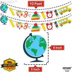 KatchOn Back To School Banner Red Green Yellow