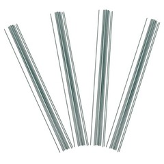 180 Pcs Floral Wire Stems 40 cm Green Iron Wire for Crafting Flower Arrangements
