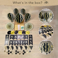 Premium Reusable New Years Decorations 2026 – Multi-Occasion Happy New Year Bann