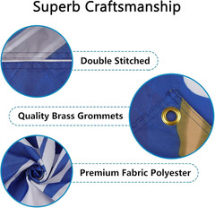 Happy Fathers Day Banner Decorations 70.9X45.3In Extra Large Size Father’S Day