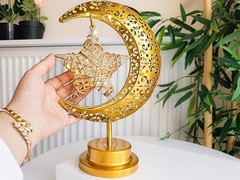 Ramadan Decorations Moon & Stars – Table Lights, Home Decor, Gifts, Lanterns, Cr