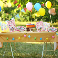 Hello Kitty friends Party Supplies happy birthday centerpiece decoration