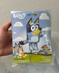 Bluey Shaped Balloons Party Decorations Kids Birthday Supplies