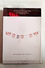 Papyrus Wedding Shower Decorative Banner “Mr. and Mrs.” Floral, Tuxedo & Dress