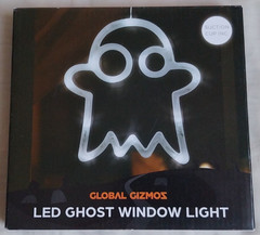 Halloween Decorations Window Lights, Timer, Ghost window Light