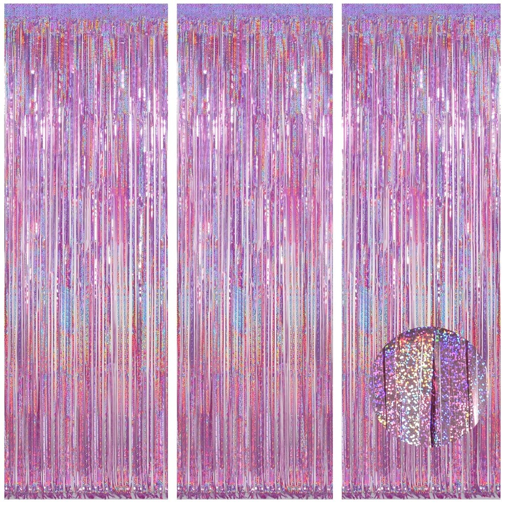 Sparkling Metallic Party Decorations 3 Pack
