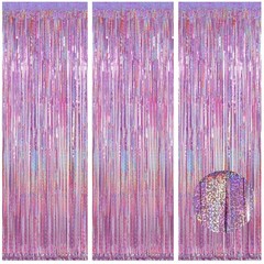 Sparkling Metallic Party Decorations 3 Pack