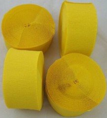 Clikkabox – 4 Dark Green Large Crepe paper EACH streamer 26m x 45mm by clikkabox