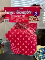 Amscan Cutouts Party Décor, Assorted Sizes 9ct. Multicolored Party Supply New!!!
