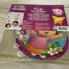 Dora The Explorer Swirl Decorations Hanging Birthday Party Supplies New