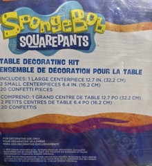 SpongeBob Party Decor Kit + Fringe Door Curtain Nickelodeon NEW