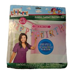 Lalaloopsy Jumbo Letter Banner Kit – Includes Numbers To Customize For Any Age
