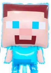 20 pc Minecraft Theme Birthday Party Large Foil Balloons and Small Balloons