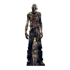 Zombie Skeleton Lifesize Cardboard Cutout with Free Mini Standee Halloween
