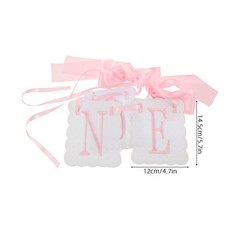 First Birthday Party Supplies 1st High Chair Banner Baby Boy Decorations