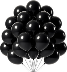 Black White Gold Confetti Balloons Garland Kit, 66Pcs 12 Inch Latex Party Balloo