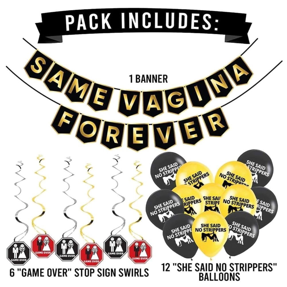 Bachelor Party Decorations Set