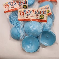 NEW BRIDAL Baby SHOWER Plastic blue Parasol Party Favor Nut Candy Cup decoration