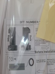 3FT White Marquee Light Up Number 1 For Parties, Celebrations