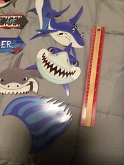 konsait Branded Shark Themed photo booth props