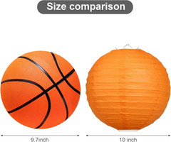 20PCS Colorful Paper Lanterns with Lights, Hanging Chinese Paper Lanterns for Pa