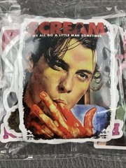 Halloween Decorations Stickers Scream Horror Movie Party Theme Fun Decor
