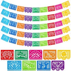 DomeStar 5 Packs 90 Ft Cinco De Mayo Mexican Party Banner, Fiesta Party Decor…