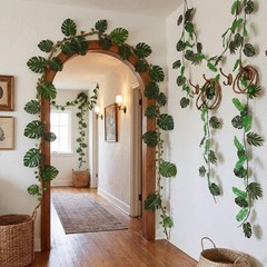 Suncalla 2 PCS 10ft Jungle Party Decorations, Ivy, Tropical Vines