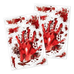 Beistle Blood Splatter Clings – Halloween | Party Supply | Decoration