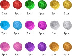 eiling Swirl Foil Decorations Hanging Plastic Streamer Themed Swirl Party Decora