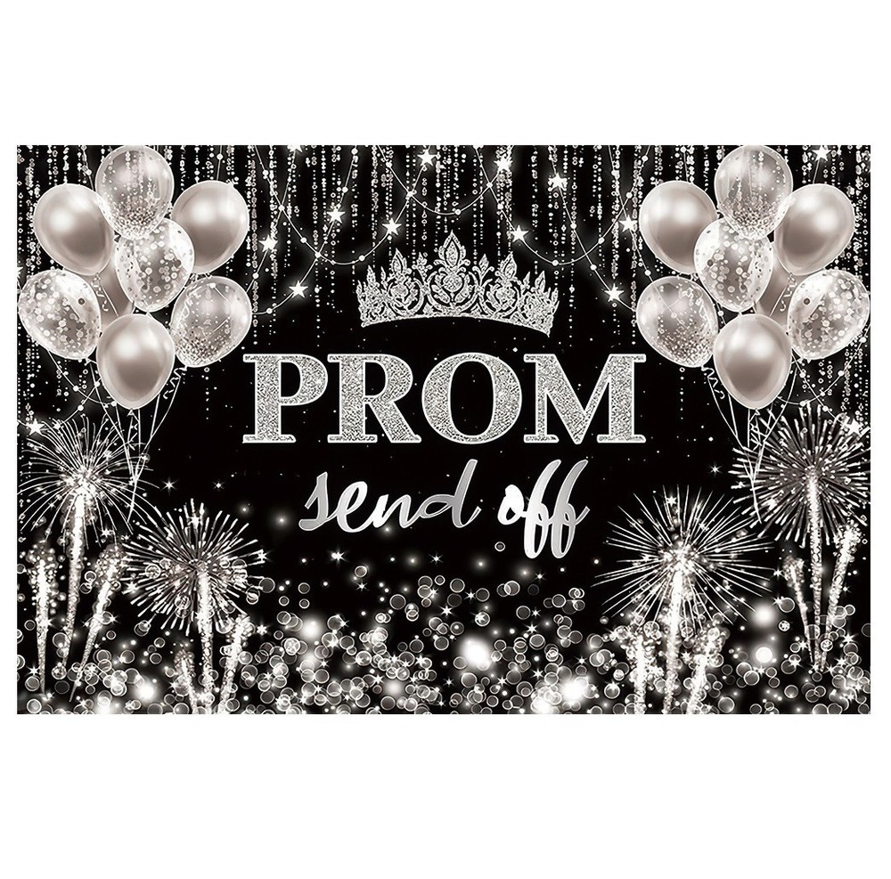 Prom Backdrop Graduation Celebration Party Photo Background Banner