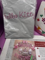 Hello Kitty Birthday Party Decorations Balloon Banner Cake Toppers Set New!