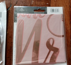 6 Balloon Set including Diamond Ring Foil, Future Mrs Balloons, YAY, Pink heart