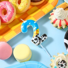 Threlaco Toy Inspire Game Birthday 3.74 inches, blue, white, yellow, black