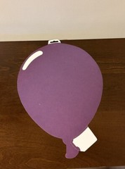 (12) Vintage 1991 Beistle 15″ Printed Balloon Silhouettes Assorted Colors