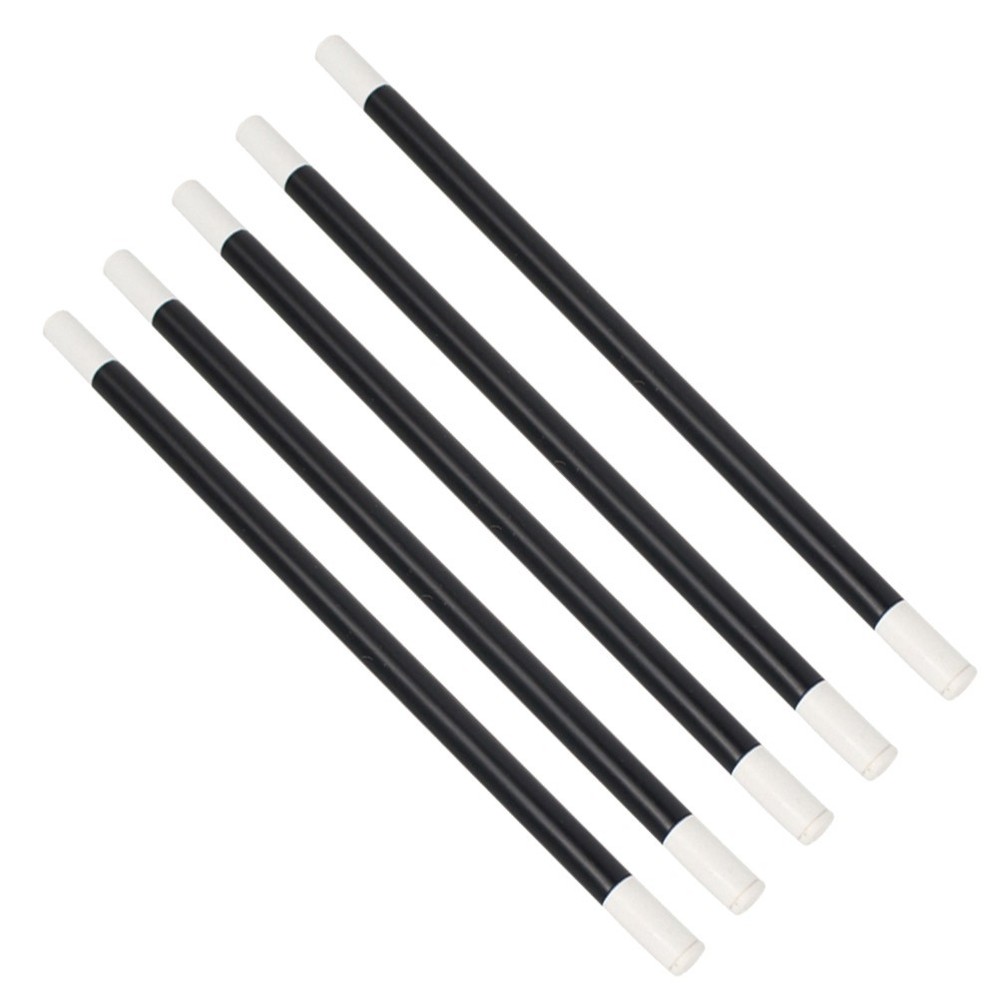 10Pcs Reusable Black Stick Halloween Costume Prop for Talent Shows and Kids