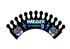 6 7 PERSONALIZED KIDS PARTY DECOR BIRTHDAY CUSTOM DECORATION CHILDREN 67