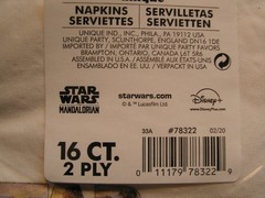 Star Wars Party Decorations Plates Baby Yoda Banner Tablecloth Etc. lot set