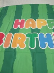 7x5ft Cartoon Watermelon Themed Birthday Party Backdrop Decorations Supplies S-1