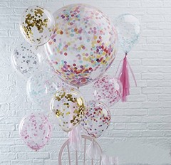Multicolor Round Tissue Paper Confetti 8000 PCS 1 Inch Wedding Birthday Decor