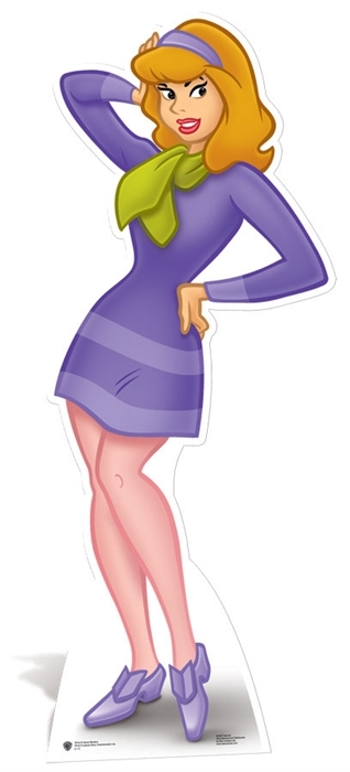 Daphne Cardboard Cutout Stand Up from Scooby Doo Great for Children’s Parties