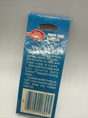 Betty Crocker Numeral Birthday Candle #4, Green