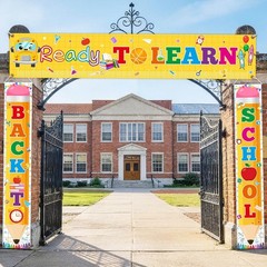 3 Pcs Lightweight Back to School Banners – Easy Install for Every Classroom