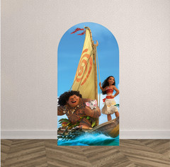 Moana Arch Backdrop Cover Birthday Party Photo Background Prop Decoration