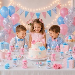 Delightful 24 Baby Bottle Candy Boxes & Handmade Floral Roses for Celebrations