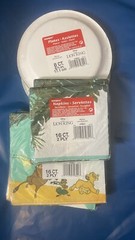THE LION KING Birthday Party Supplies Plates, & Napkins—lot of 7