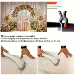 5x3FT/5x7FT Mr & Mrs Backdrop Wedding Celebrations Party Background Props Decor