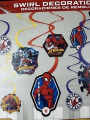 3 Spider-Man™ Webbed Wonder Swirl Value Pack Set of 12 Ultimate Party Decor…