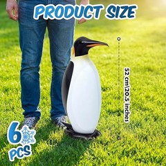 Pcs 20.5″ Penguin Birthday Decorations, Inflatable Cute Standing Penguins 6